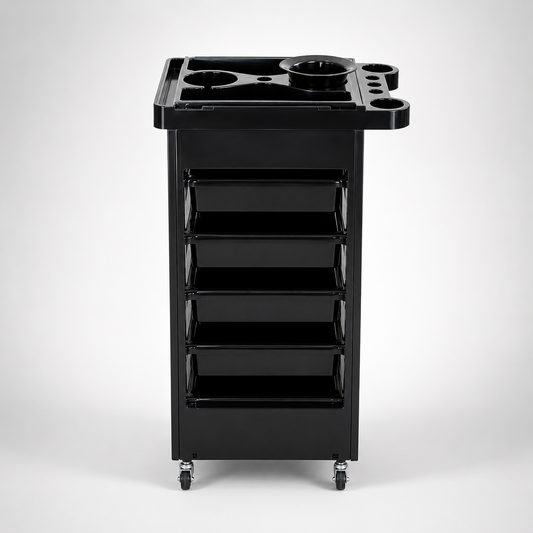 Lotus Portable Hair Salon Trolley for Spa, Lotus Household, and Barber Shop (Pack of 2 Pieces)