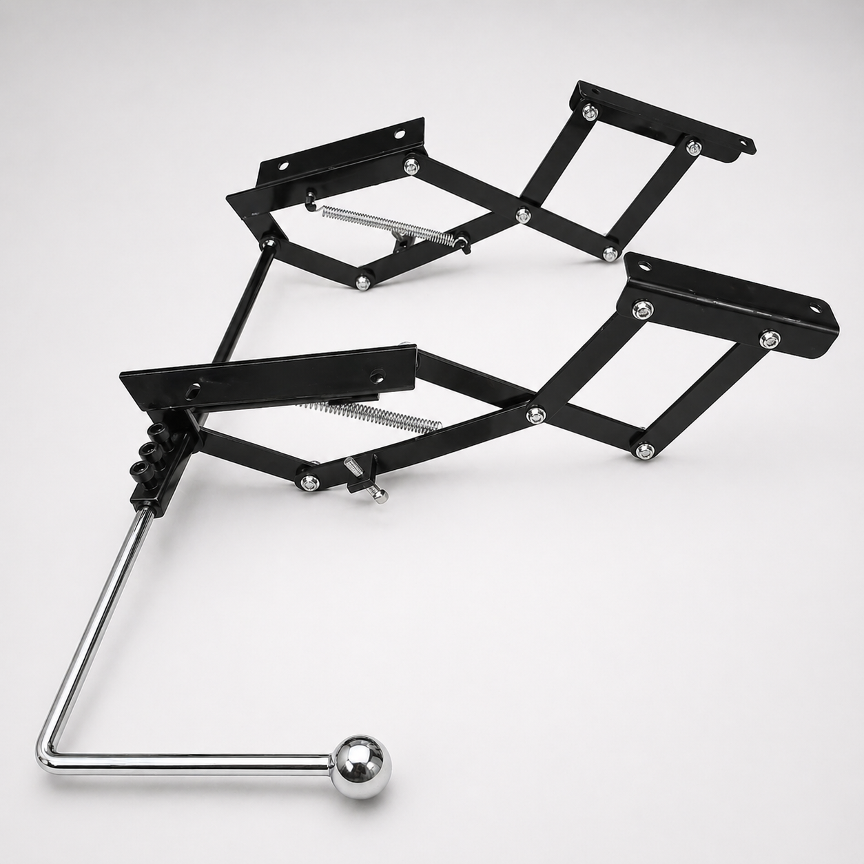 Lotus Shampoo Chair Footrest Mechanism Telescopic Adjustable Leg Rest System Heavy Duty Replacement Spare Part for Salon Chairs