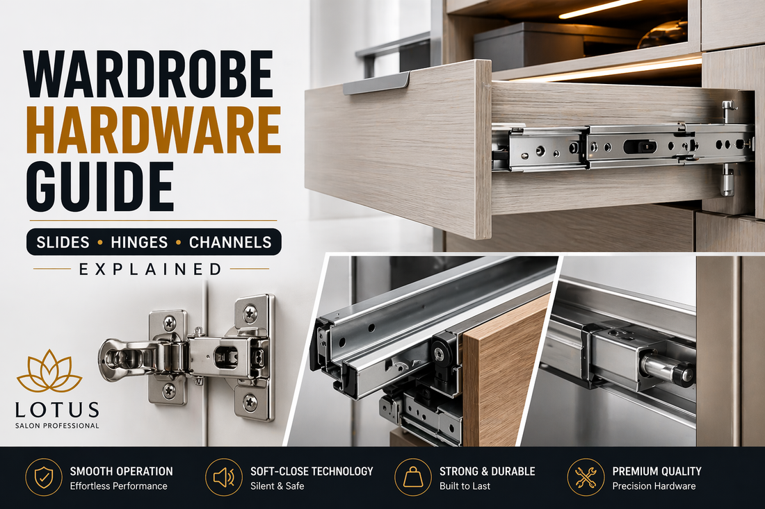 Modular Wardrobe Hardware Guide: Everything You Need to Know