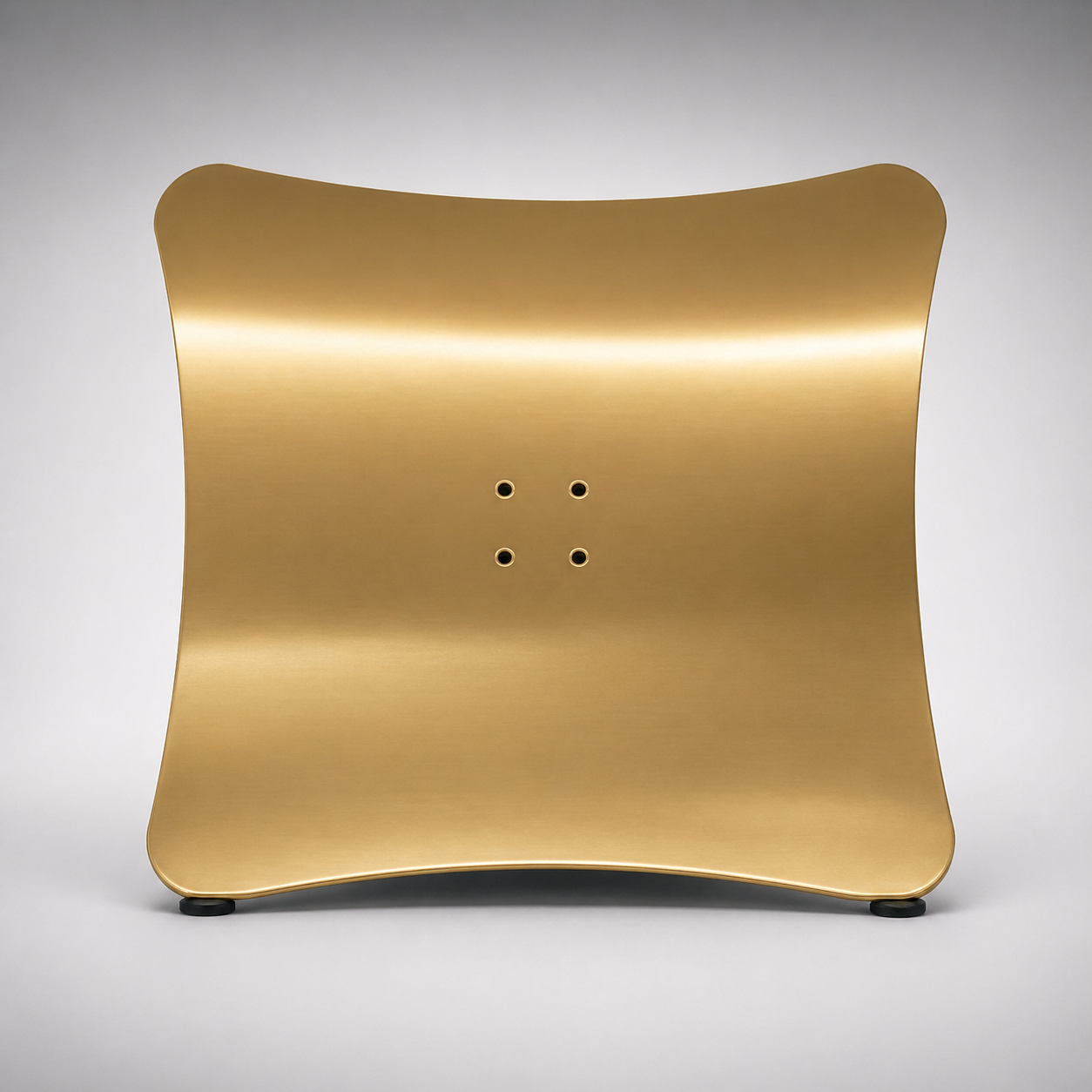 LOTUS Salon Chair Base Plate Lotus Iron Square Heavy Duty Bottom Plate for Hydraulic Salon Chairs & Bar Stools Durable Finish (Pack of 2)