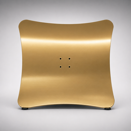 LOTUS Salon Chair Base Plate Lotus Iron Square Heavy Duty Bottom Plate for Hydraulic Salon Chairs & Bar Stools Durable Finish (Pack of 2)