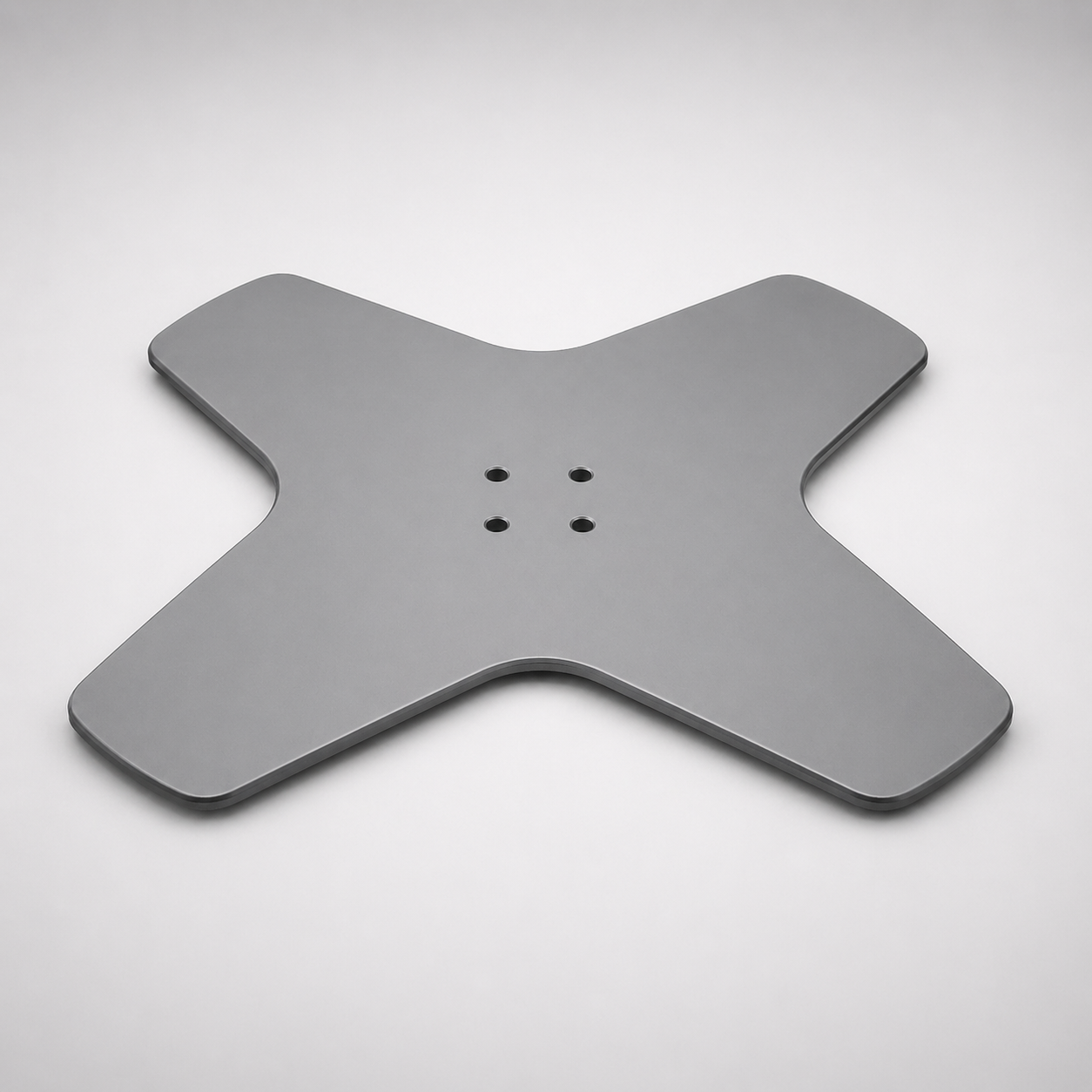 LOTUS Salon Chair Base Heavy Duty Metal Plate Replacement for Hydraulic Salon Chairs Durable Finish (Pack of 2)