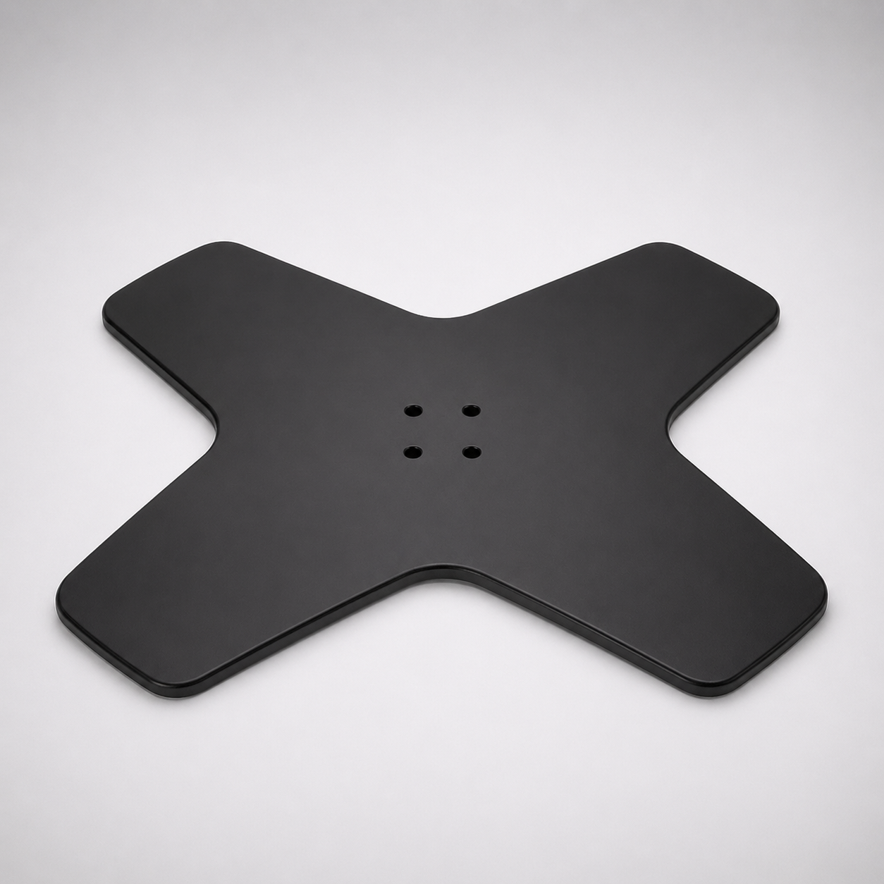 LOTUS Salon Chair Base Heavy Duty Metal Plate Replacement for Hydraulic Salon Chairs Durable Finish (Pack of 2)
