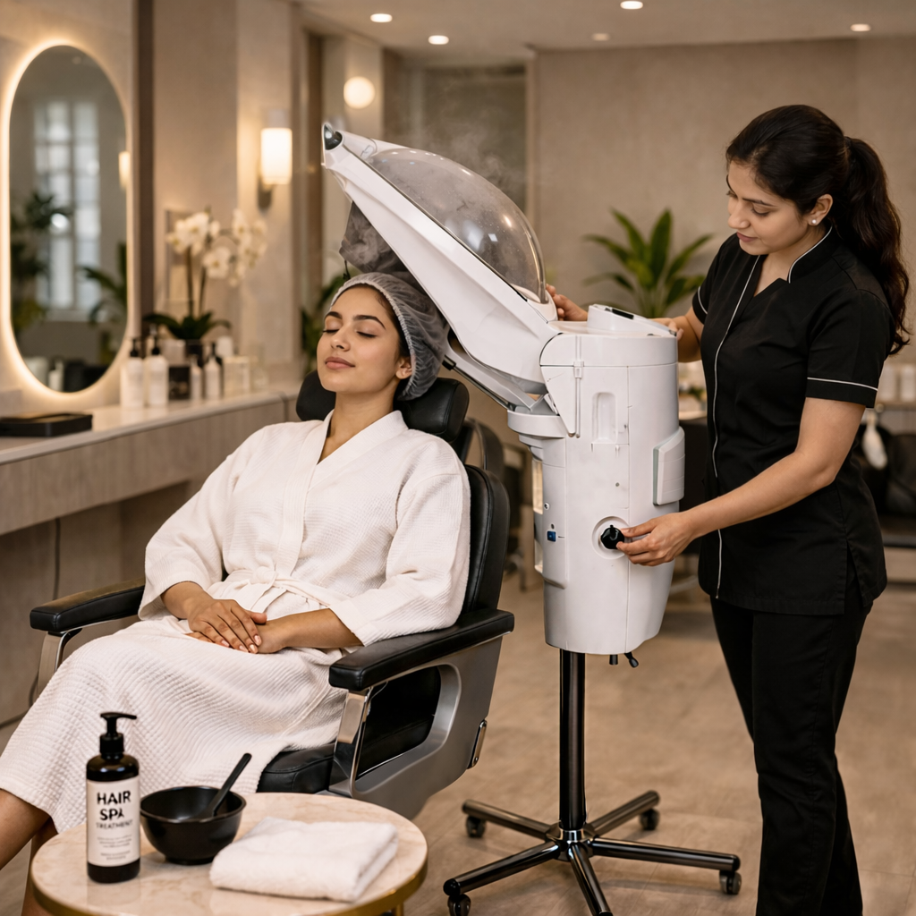 hair spa steamer for salon
