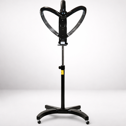 LOTUS Salon Hair Dryer Stand Professional Adjustable Temperature Halo Dryer Machine with Wheels for Salons Hair Styling & Fast Drying Equipment