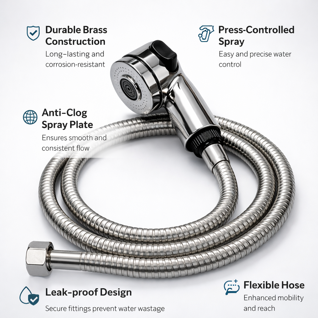 handheld shampoo sprayer