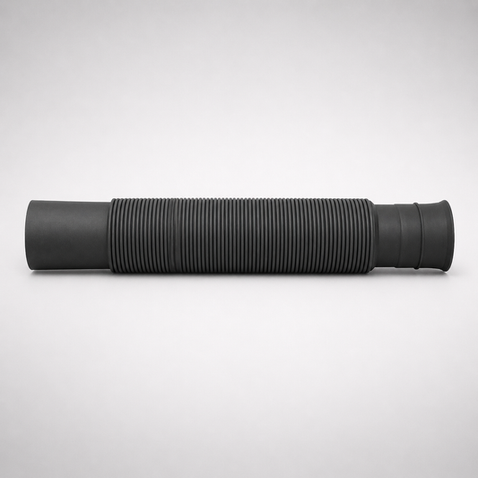 Lotus Flexible Drain Pipe Rubber Wash Basin & Kitchen Sink Outlet Tube Extendable Sewer Pipe Heavy Duty Plumbing Solution (Pack of 200)