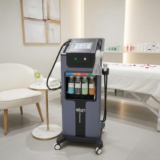 LOTUS 10-in-1 Hydra Facial Machine | Advanced Professional Skin Rejuvenation System | Deep Cleansing, Hydration & Anti-Ageing Device