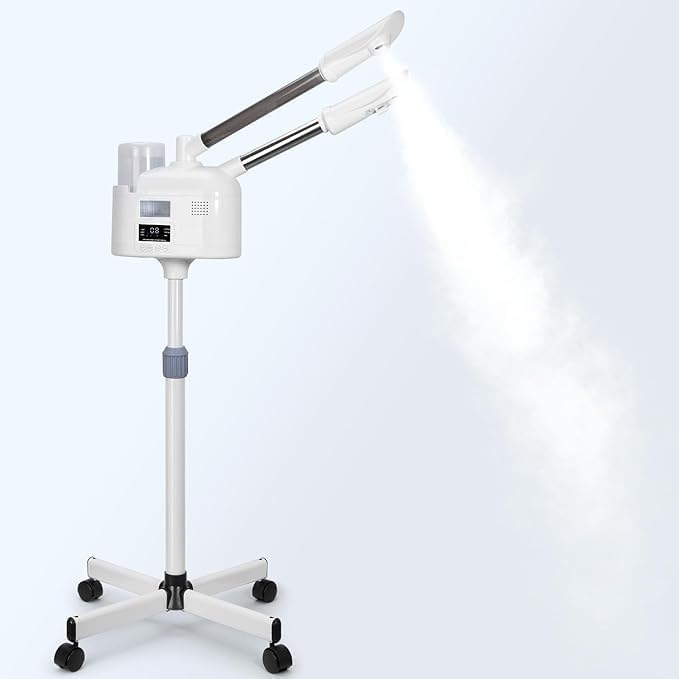 LOTUS Professional Ozone Facial Steamer with Nano Spray | Deep Cleansing Salon Steamer (680ml) (Pack of 2 Pieces)