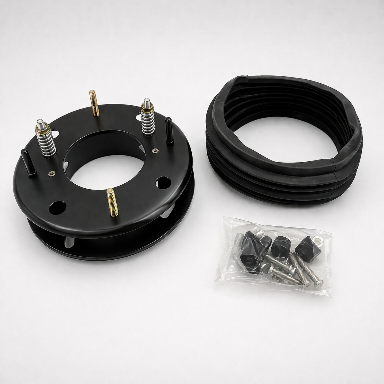 LOTUS Salon Chair Base Plate Heavy Duty Basin Mounting Plate with Rubber Ring and Fixing Kit for Salon Equipment Stability (Pack of 12)