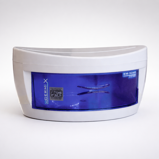 UV Sterilizer Box for Salon Tools – Professional Nail Cleaner & Disinfection Machine with UV Light for Beauty, Spa & Personal Hygiene Use