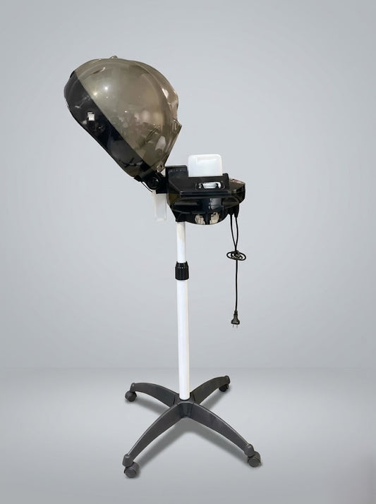 Professional Salon Hair Steamer with Rolling Base and Ozone Technology