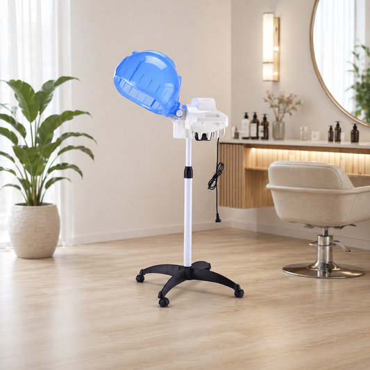 Professional Salon Hair Steamer Hood Dryer with Adjustable Stand | Deep Conditioning Hair Spa Machine (Pack of 2 Pieces)