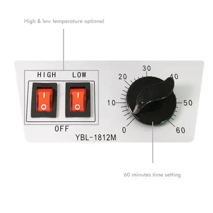 Professional Salon Hair Steamer Hood Dryer with Adjustable Stand | Deep Conditioning Hair Spa Machine (Pack of 2 Pieces)